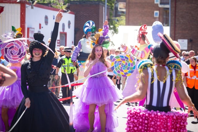 A liquorice fairy graced the festival last year in 2022.