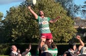 Sandal look to win line-out possession against Ilkley.