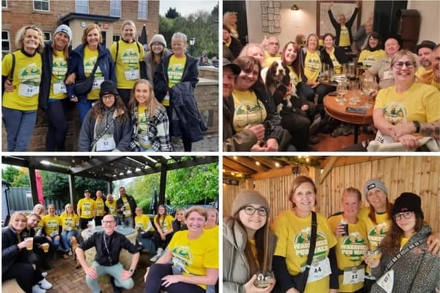 The event saw over 300 walkers get involved and raise over £20,000 for Wakefield Hospice. (Photos: Wakefield Hospice.)