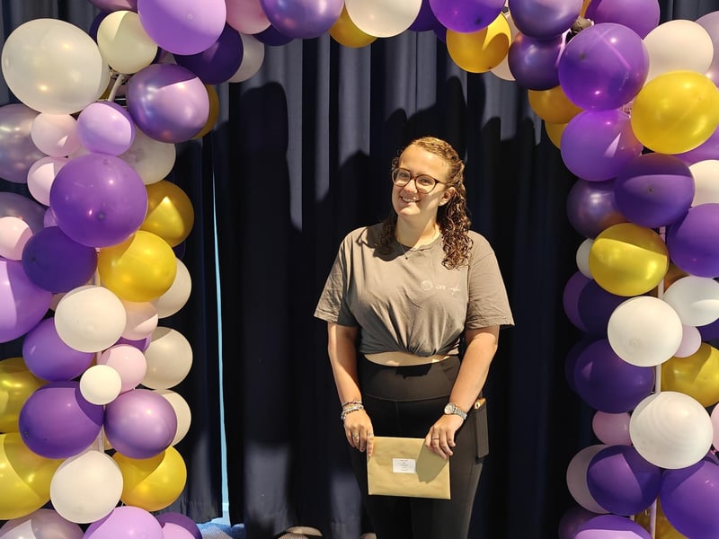 Mia at Outwood Grange Academy achieved ABB and will study biomedical sciences at the University of Sheffield