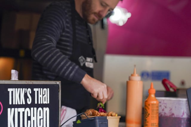 Food vendors included Tikk’s Thai Kitchen who specialise in authentic Thai street food.