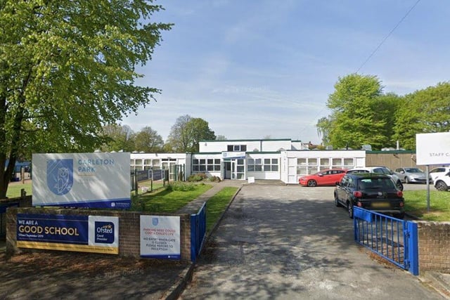 Carleton Park Junior and Infant School had 97 per cent of pupils meeting expected standards for reading, writing and maths. The average score in reading was 112 and in Maths 110. The school had 31 pupils taking exams at the end of key stage two.