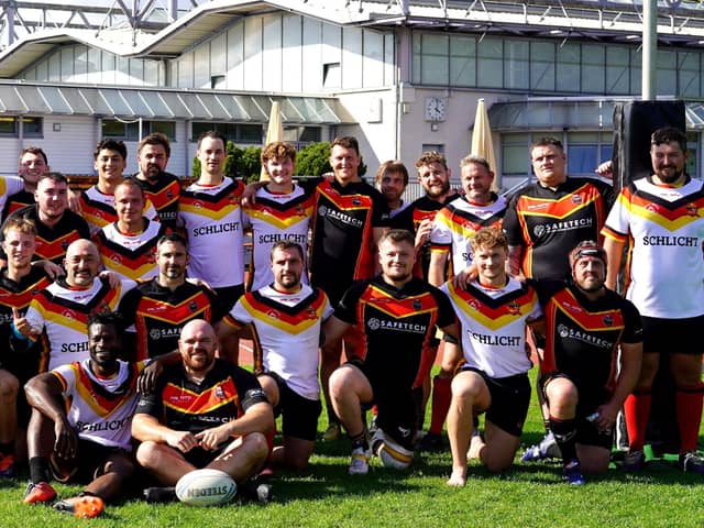 German Exiles players who will be stepping out at Featherstone.