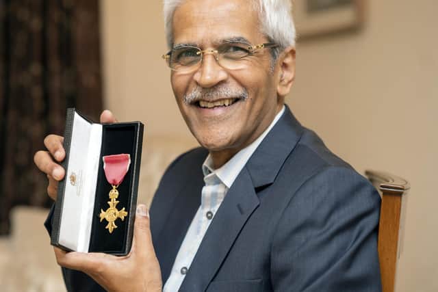 Professor Mahendra Patel who has received an OBE for services to Pharmacy. Picture Scott Merrylees