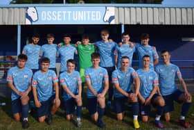 Ossett United's academy team. Picture: Jon Hunt Photography