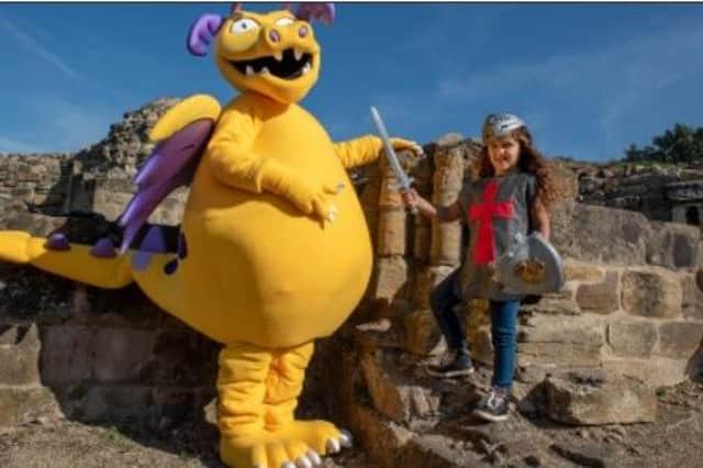 Visit Pontefract Castle for a week of exciting Dragon Egg events.