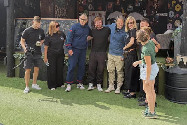 Matt Wright, Rachel Abbot, Tony Pitts, Jenson Milner (chef), John Bishop, Katherine Kelly, Jordan Haycock, Victoria Haycock and Shauna Haycock.