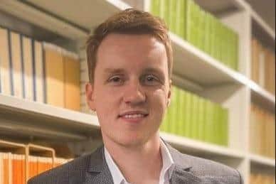 Dr Connor Taylor, 29, an assistant professor at University of Nottingham, hailing from Castleford, is attending Parliament to present his chemistry research to a range of 
 politicians and a panel of expert judges, as part of STEM for BRITAIN.