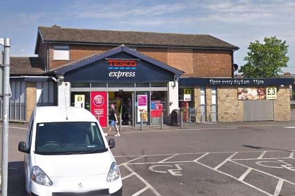 The Tesco store on Barnsley Road.