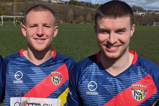 Goals for Harrison Byrne (left) and Ash Downing secured a final berth for Wakefield Athletic A in the Premiership Two League Cup.