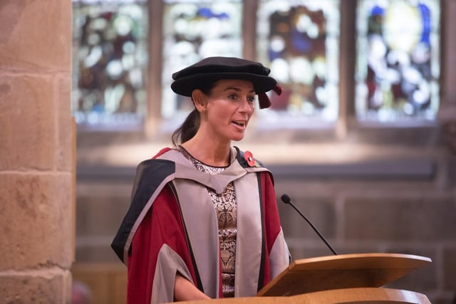 Guest speaker was Faye Banks, a former apprentice of Wakefield College, who  is now Global Director of Electrical Transmission & Distribution at Turner & Townsend, who congratulated the graduates and encouraged them to always believe in and challenge themselves, as they embark on their next steps.