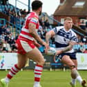 Danny Addy became the latest player tried out at half-back for Featherstone Rovers in their last game against Halifax Panthers. Picture: Kevin Creighton