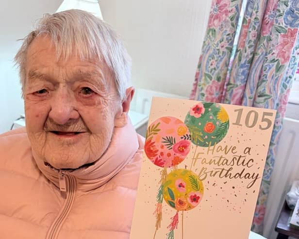 Barbara Sykes of Darrington is 105.