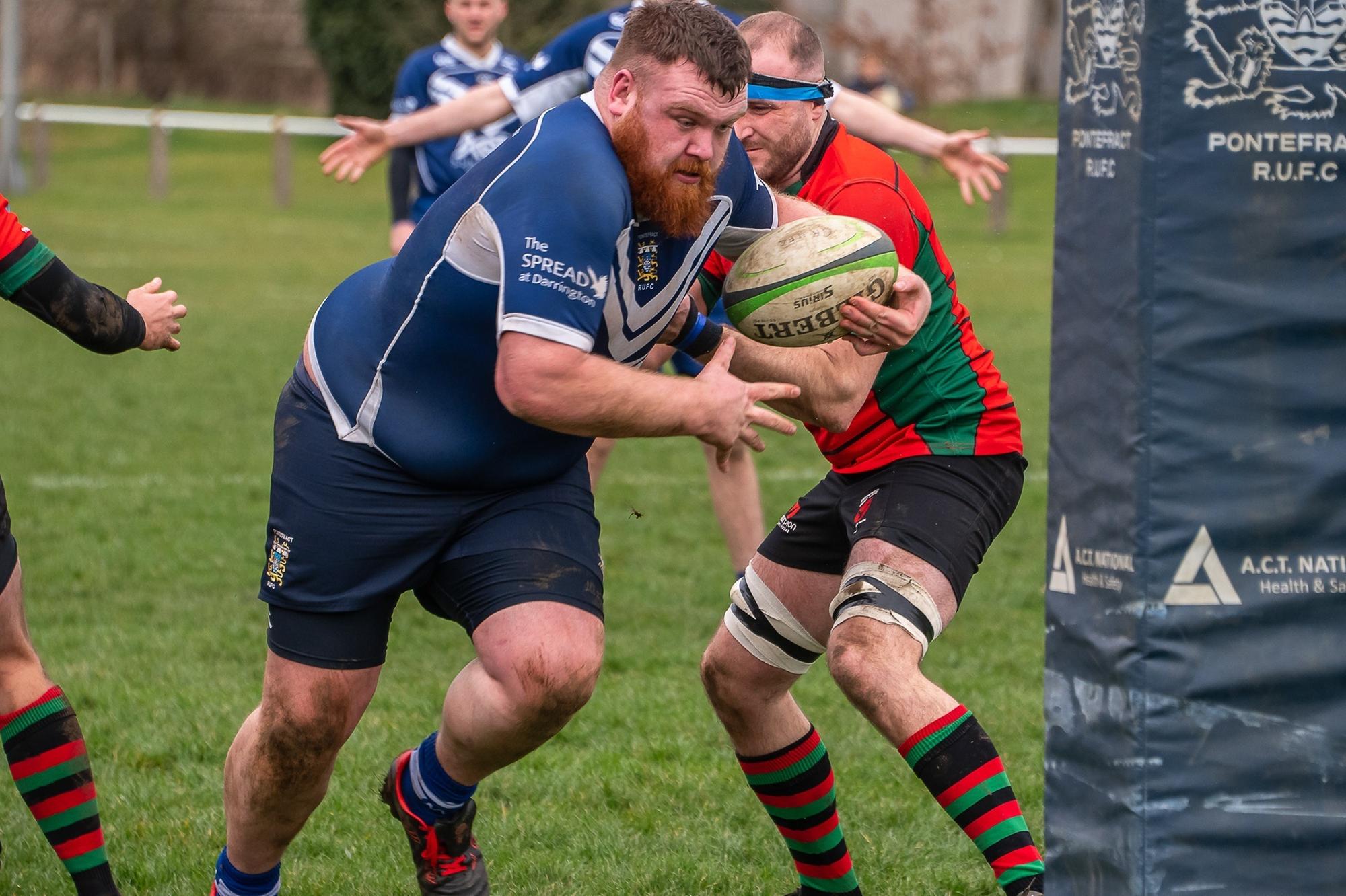Pontefract collect bonus with hard fought opening day victory