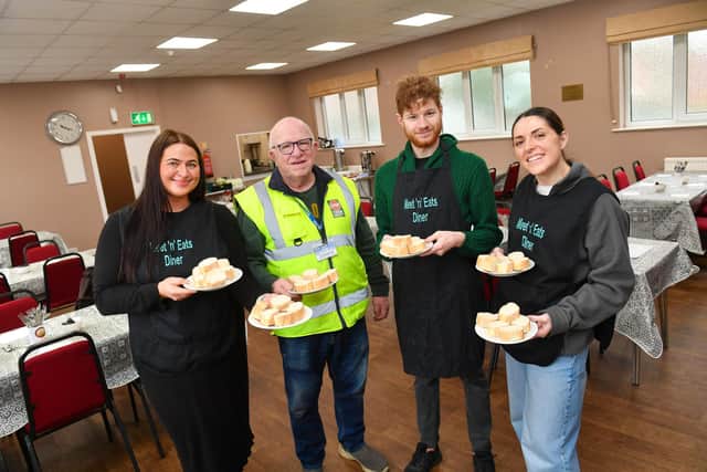 The Barratt and David Wilson Homes team volunteering at The Well Project.