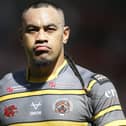 Castleford Tigers are hoping to have Mahe Fonua back at centre for the trip to Catalans Dragons. Picture: Ed Sykes/SWpix.com