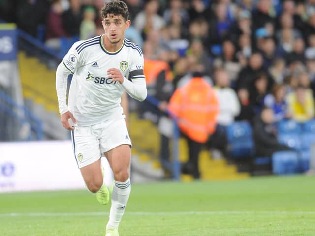 Sonny Perkins was one of three first team debutants for Leeds united in their Carabao Cup tie at Wolves.