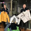 Generous visitors donated 122 winter coats throughout January, including 33 for kids.