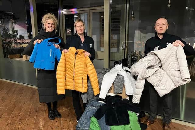 Generous visitors donated 122 winter coats throughout January, including 33 for kids.
