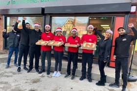 Multi-unit franchisees and husband and wife team Mandy Kaur and Chan Singh now run eight Papa John’s with the help of their son Jashan who works as acting regional
manager.