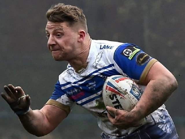 Lewis Price scored two tries for Lock Lane against Rochdale Mayfield.