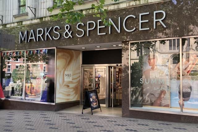 The Marks & Spencer store in Wakefield city centre.