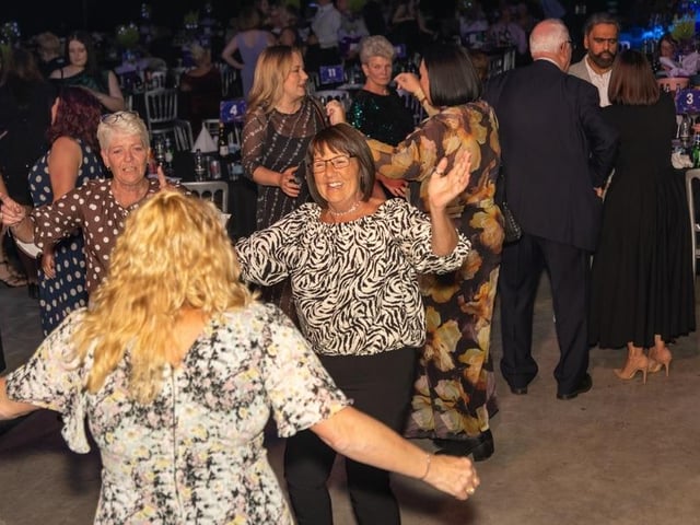 There was plenty of dancing