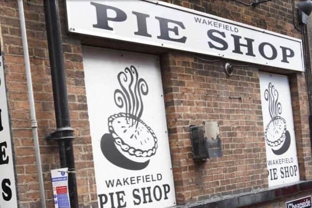 Wakefield's renowned Pie Shop in Cheapside.