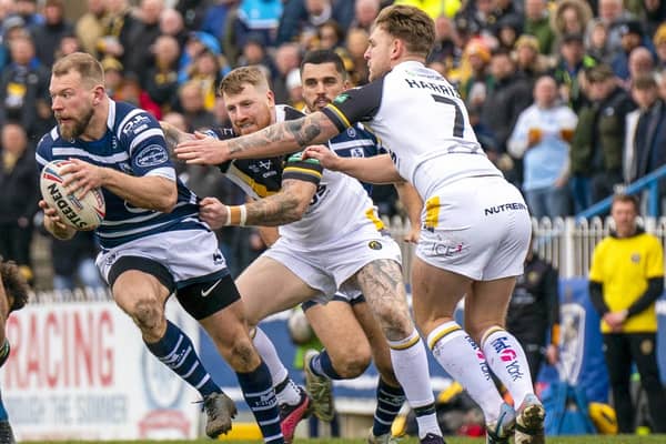 Featherstone Rovers are back in action in their first pre-season game this Sunday. Picture by Dec Hayes