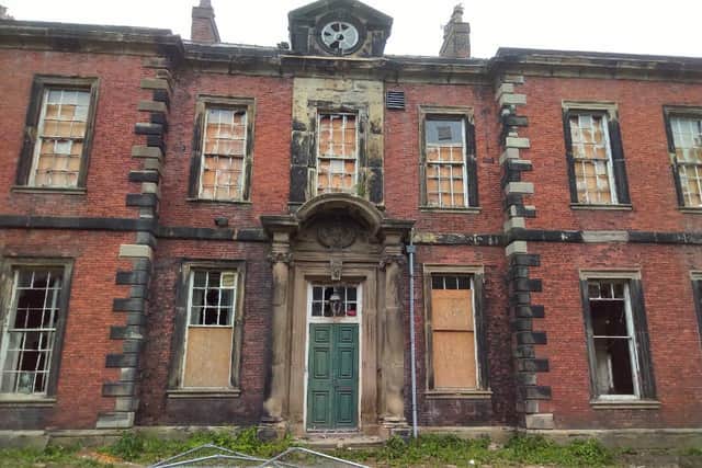 Lupset Hall has fallen into disrepair ahead of a planned redevelopment