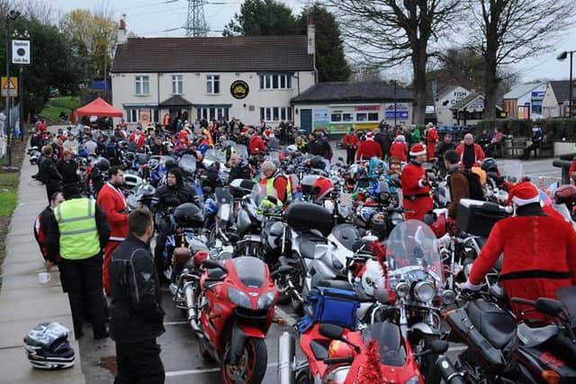 Hundreds of bikers will decend on Pontefract this Sunday.