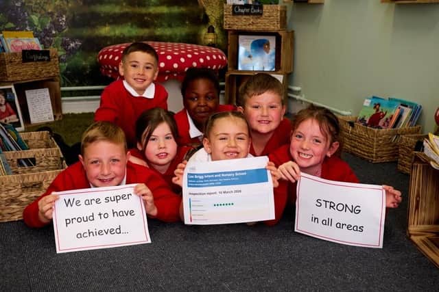 The report said 'Pupils demonstrate highly positive attitudes to learning and show exemplary behaviour across the school.'