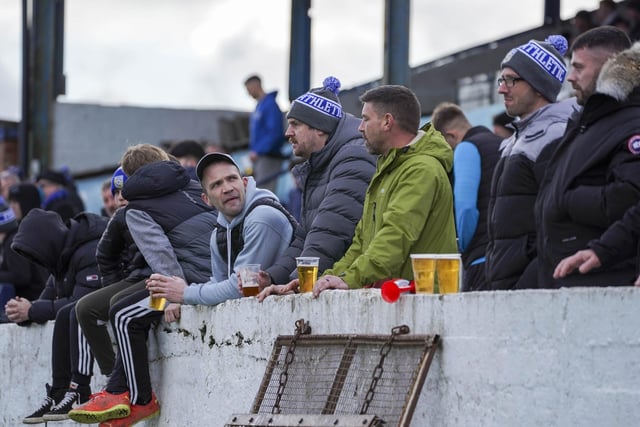 Frickley Athletic fans.