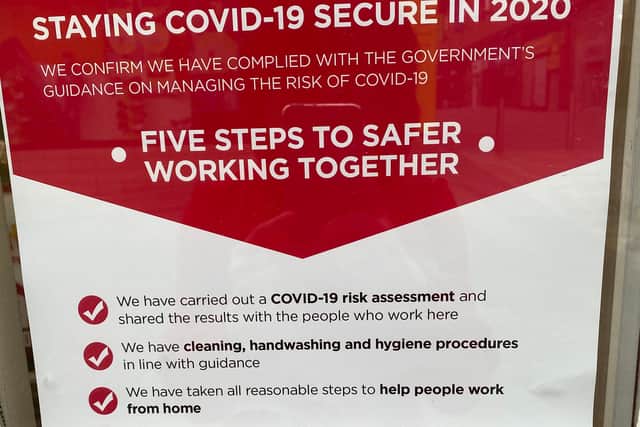 Staying Covid-19 secure in 2020