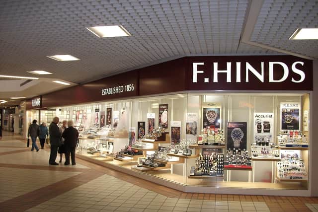 The F.Hinds Wakefield store is celebrating its tenth anniversary