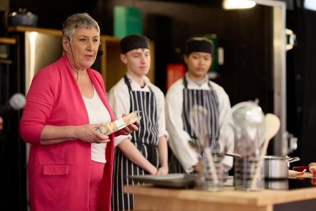 Karen Wright, local legend and Great British Bake Off baker
