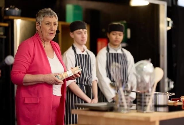 Karen Wright, local legend and Great British Bake Off baker
