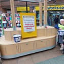 Members of the Castleford and Pontefract District Lions Club collected spare change outside of Carlton Lanes Shopping Centre in aid of the Turkey-Syria earthquake victims.