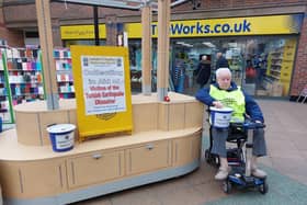 Members of the Castleford and Pontefract District Lions Club collected spare change outside of Carlton Lanes Shopping Centre in aid of the Turkey-Syria earthquake victims.