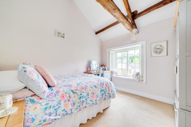 Another of the pretty cottage bedrooms