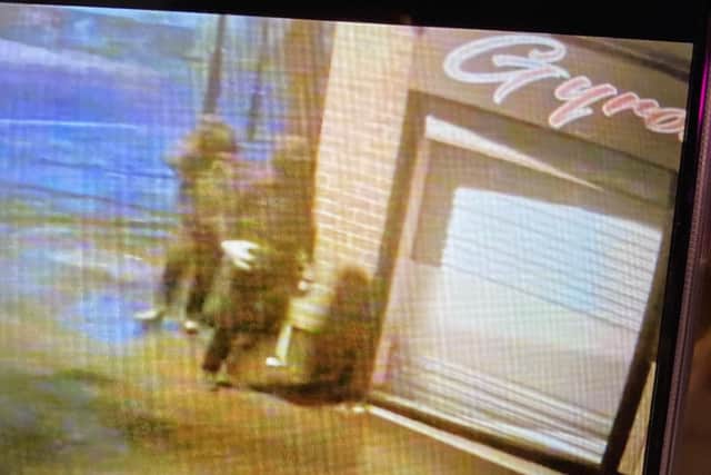 Burglars were caught on camera smashing their way into a Wakefield city centre restaurant for the fifth time this year.