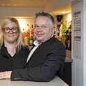 Marcus and Nicola Hilton have opened The Hilton Lounge on Wood Street in Wakefield city centre. Picture Scott Merrylees