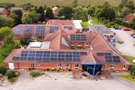 The Prince Of Wales Hospice has announced it has invested in the installation of 136 solar panels on the rooves of the Hospice building.