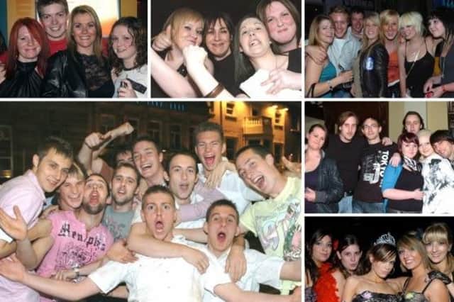 Nights out in Bing Bada Boom and Havana in the noughties!