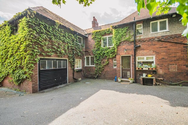 The property is set well back from Barnsley Road with the driveway providing ample off street parking and leading to the rear of the property to the garage.