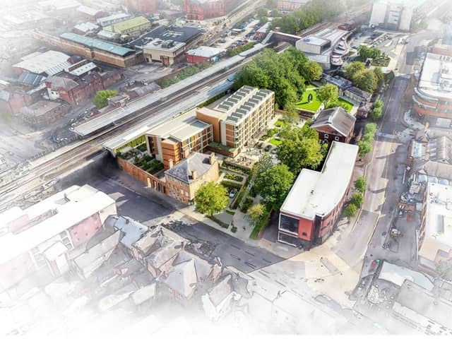How new hotel in Wakefield city centre may look.