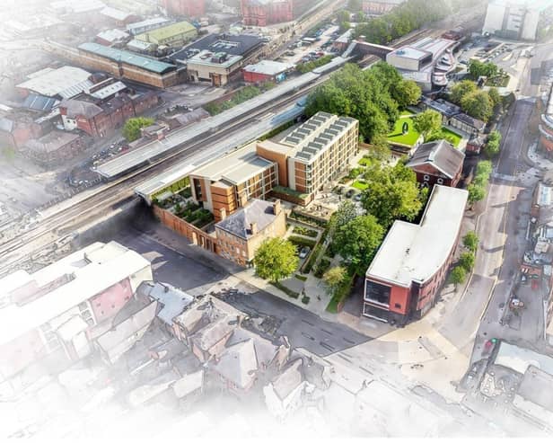 How new hotel in Wakefield city centre may look.