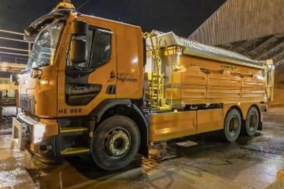 National Highways’ gritters will be back out on the roads in the coming days with a period of cold weather due.