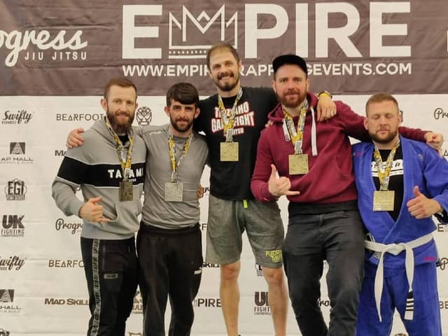 Gamefight BJJ Wakefield members Dan Thompson, Dan Milnes, Piotr Bielak, Damian Hofler and Steve Peel were medal winners at the 2022 Northern Open.
