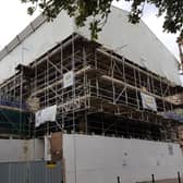 Wakefield's old crown court building was in danger of collapse when it was taken over by the council.